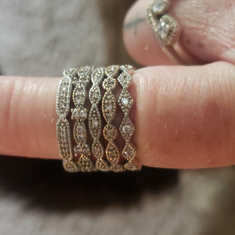 5 beautiful stack rings